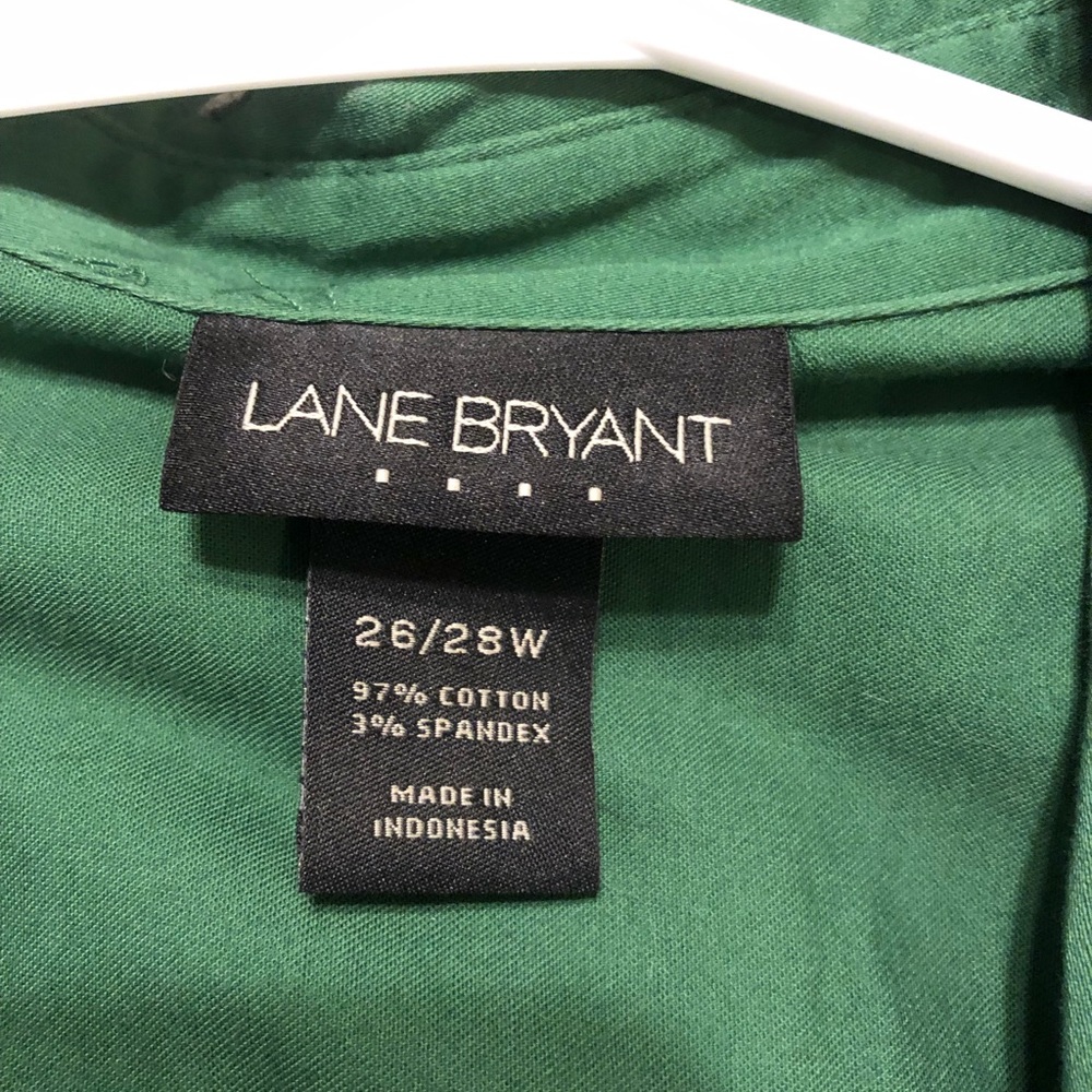 Green button up - Picture 2 of 2